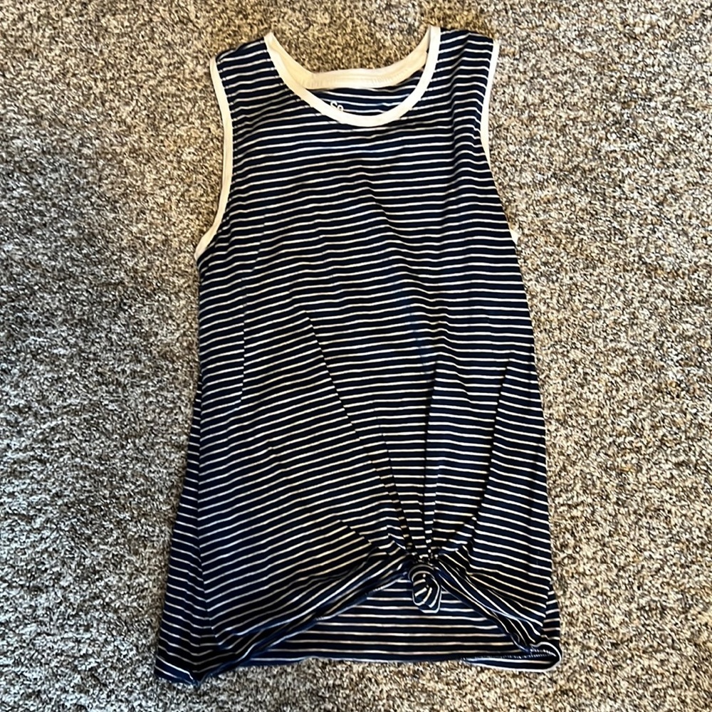 Striped tank top
